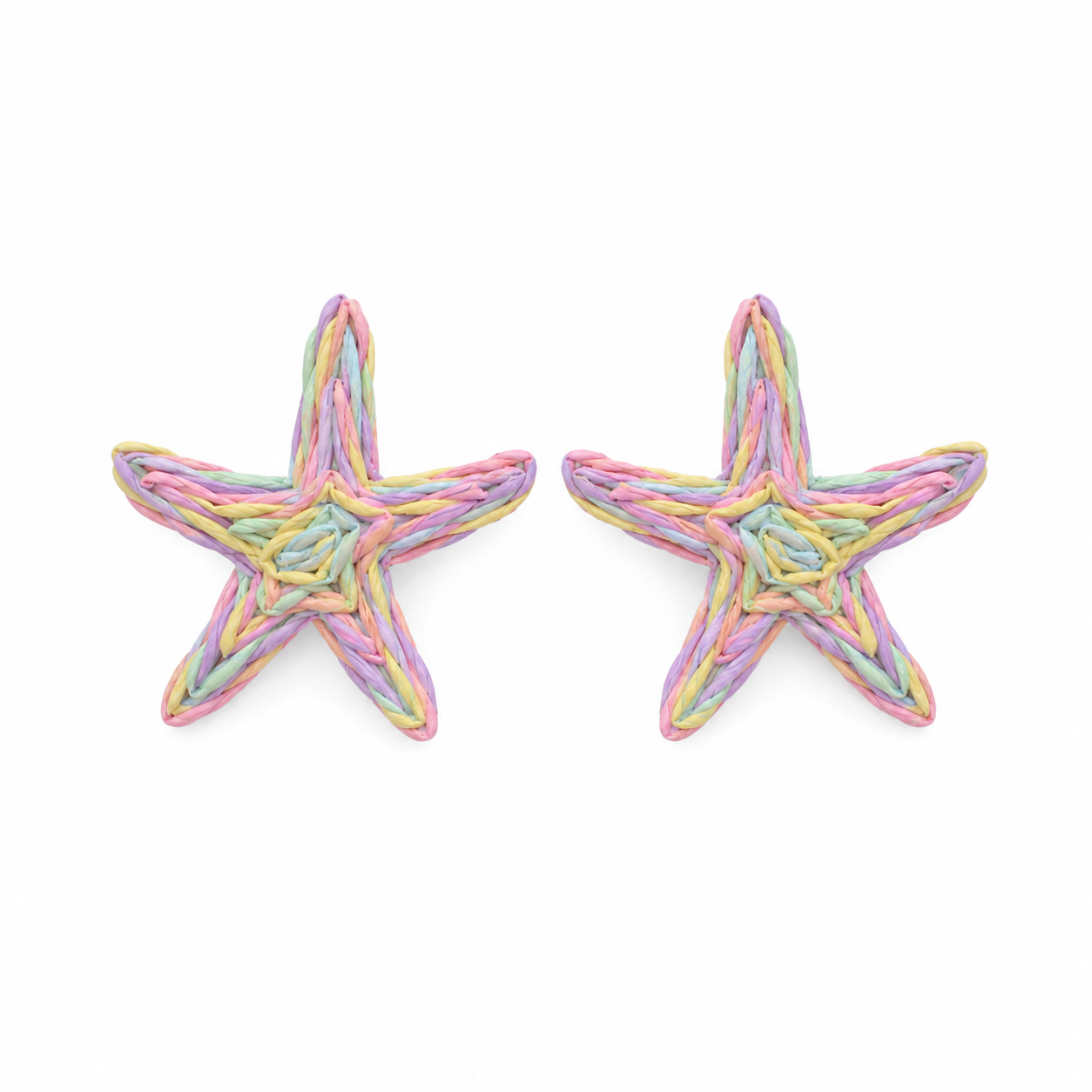 Pastel Star Earrings
