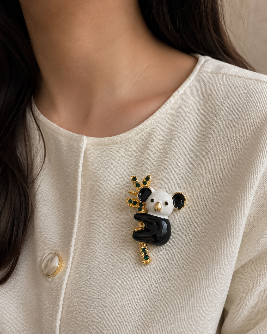 Koala Bloom Brooch