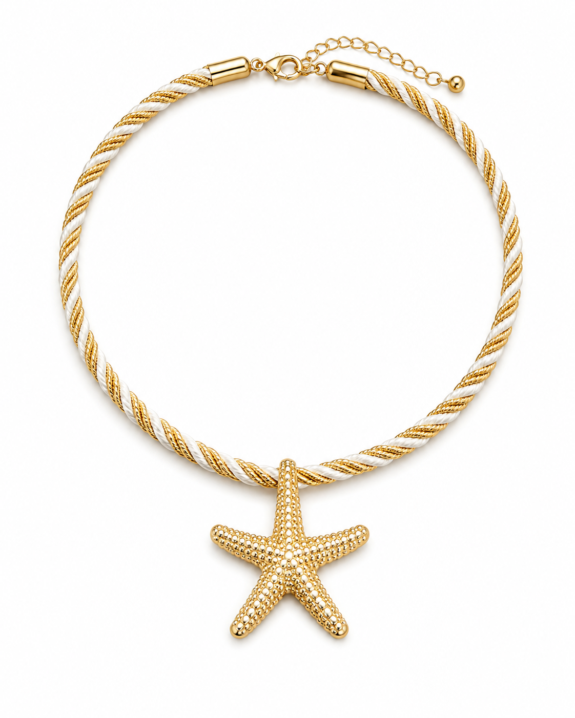 Coral Starfish Necklace