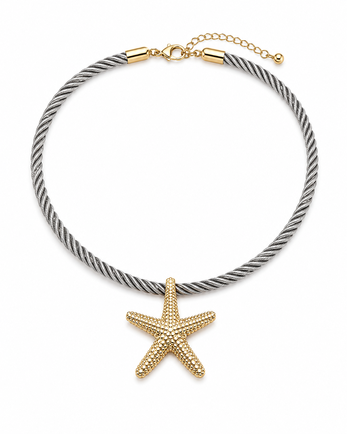 Coral Starfish Necklace