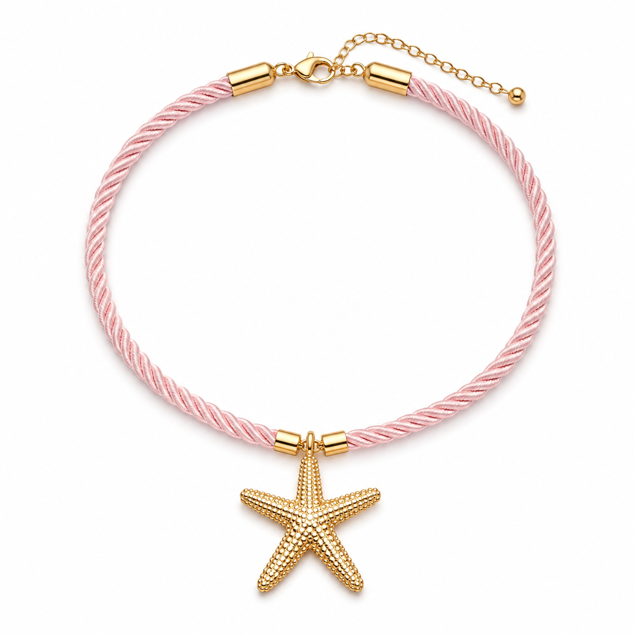 Coral Starfish Necklace