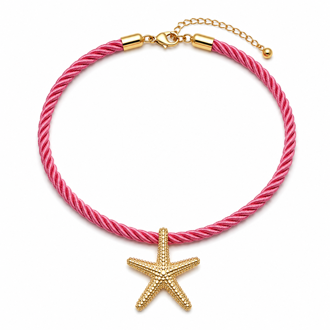Coral Starfish Necklace