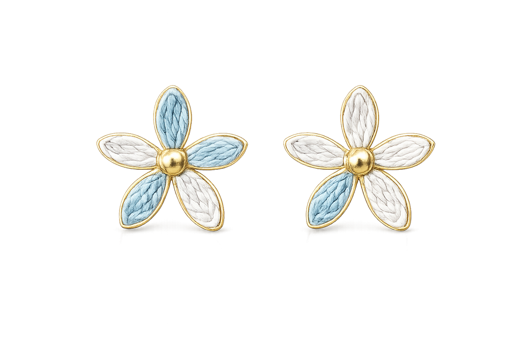 Fleur Pastel Studs