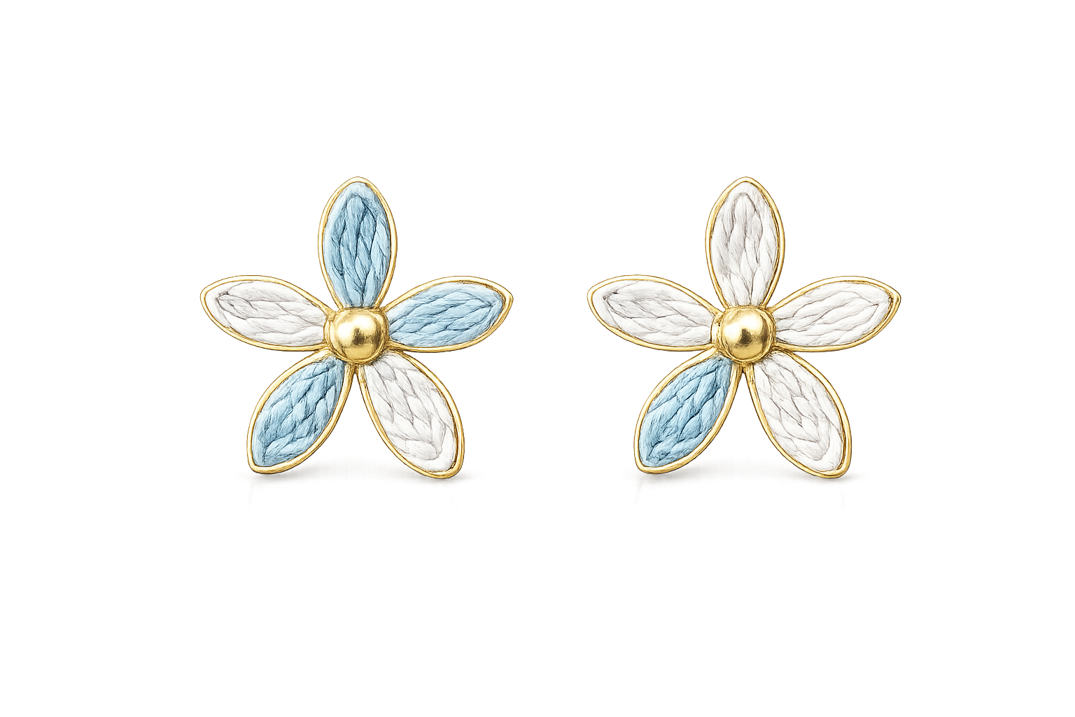Fleur Pastel Studs