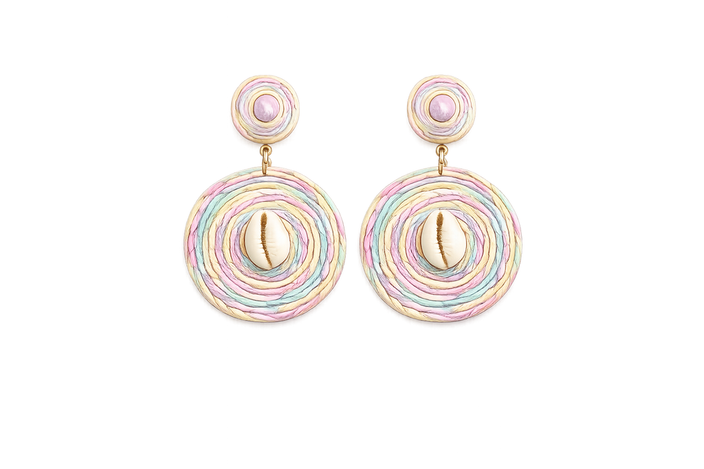 Pastel Shell Earrings
