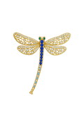Azure Dragonfly Brooch