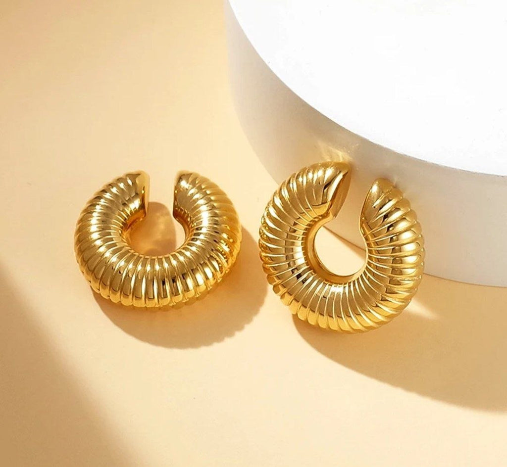 Aurelia Twist Hoops
